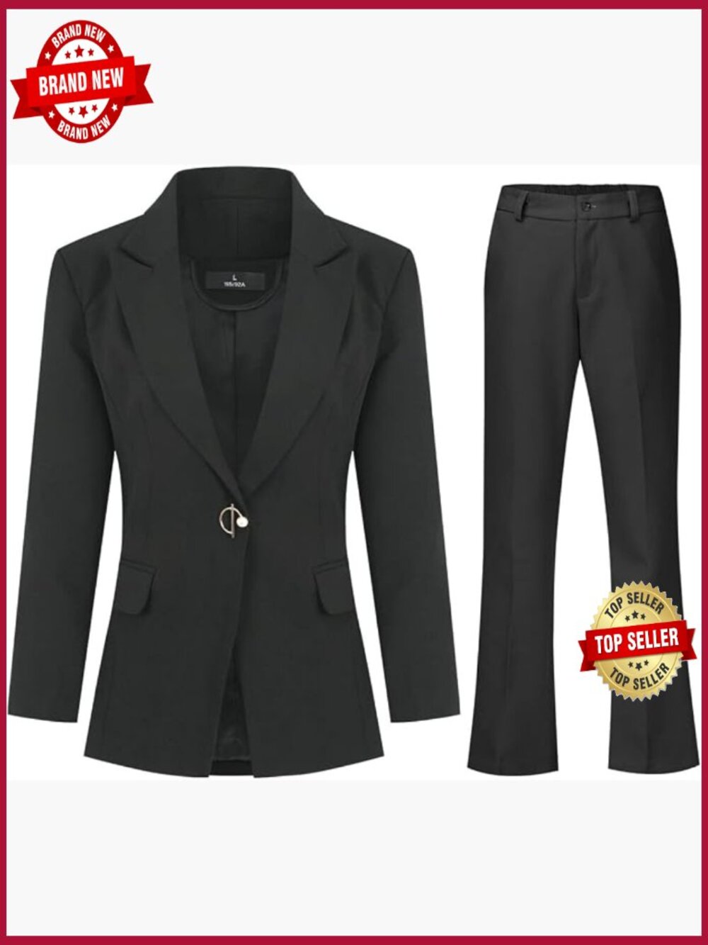 Women's Business 2 Piece Suit Set Blazer and Pants
